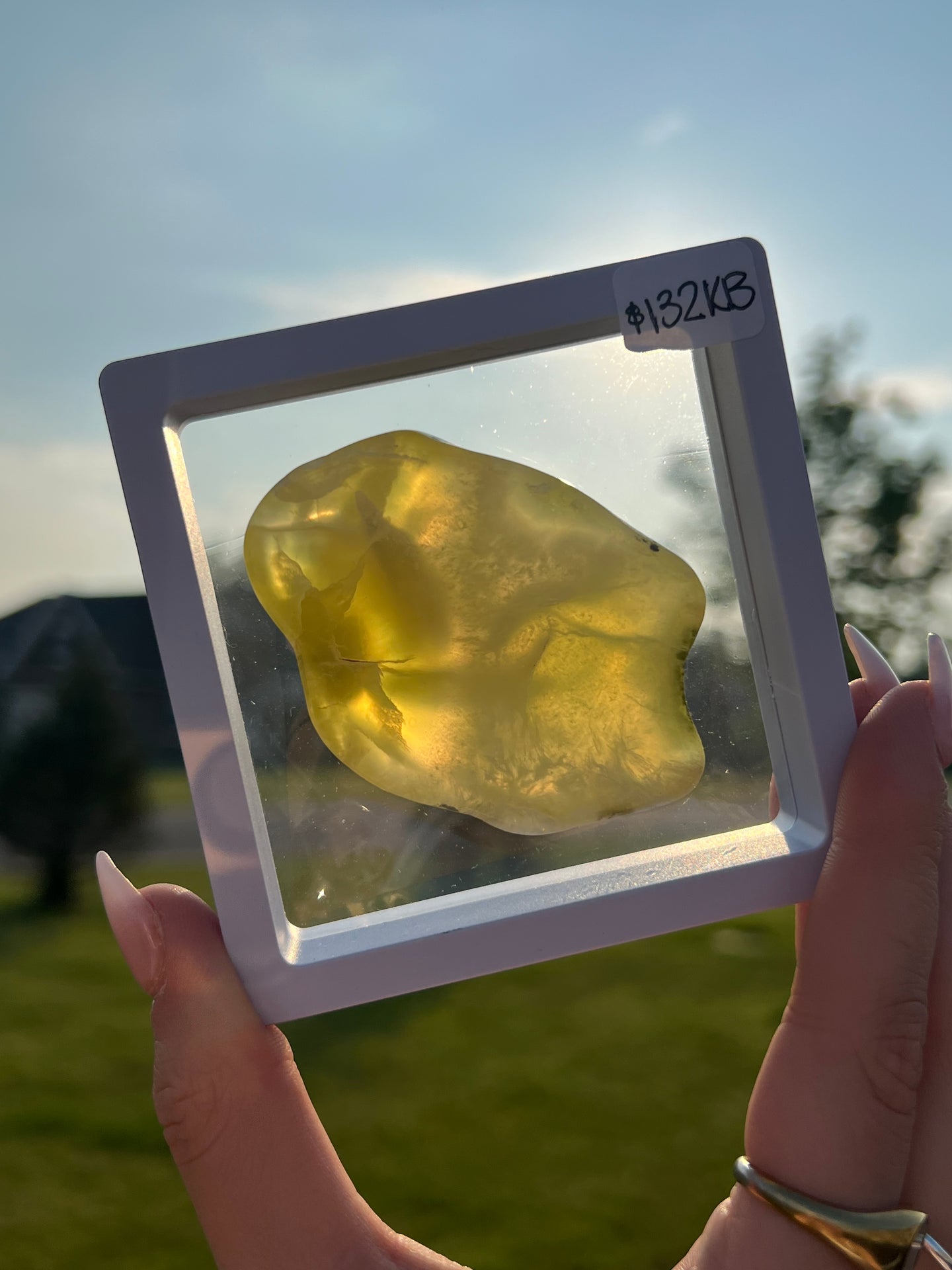 Australian Prehnite Slab (124KC, 132KB)
